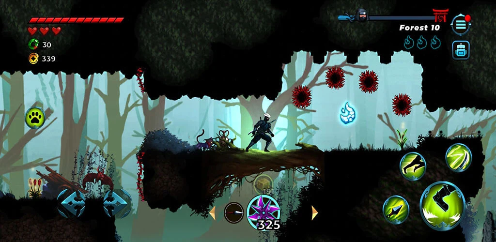 Ninja War: Shadow Adventures screenshot