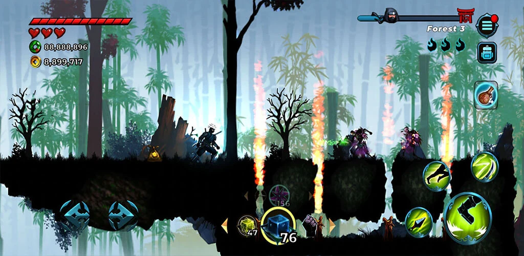 Ninja War: Shadow Adventures screenshot