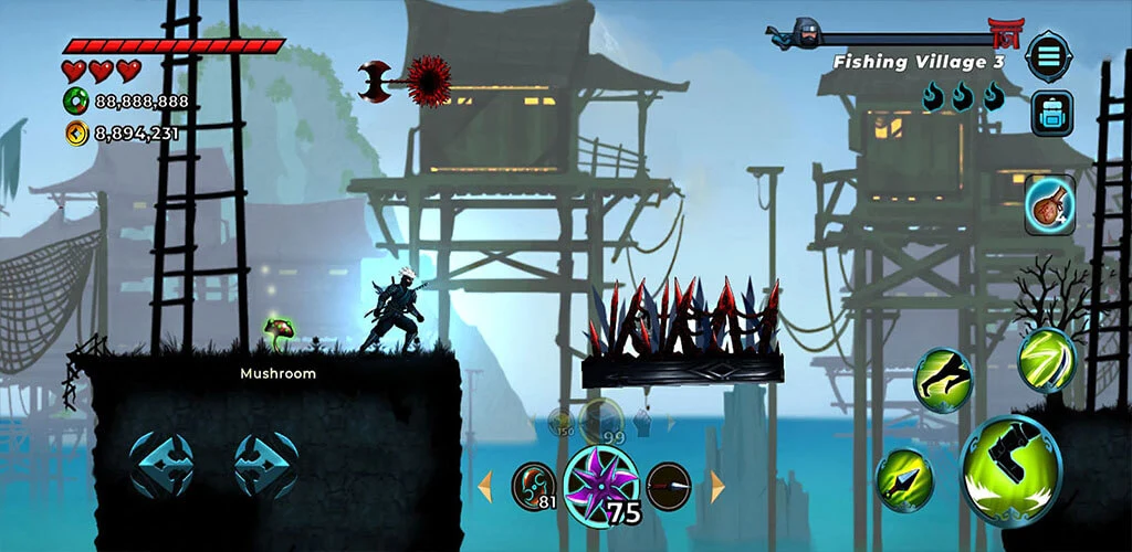 Ninja War: Shadow Adventures screenshot