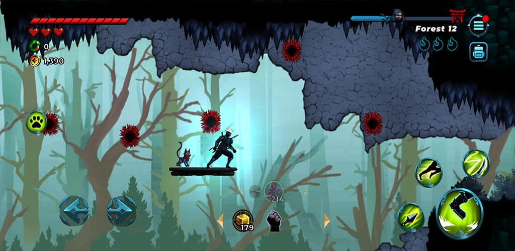 Ninja War: Shadow Adventures screenshot
