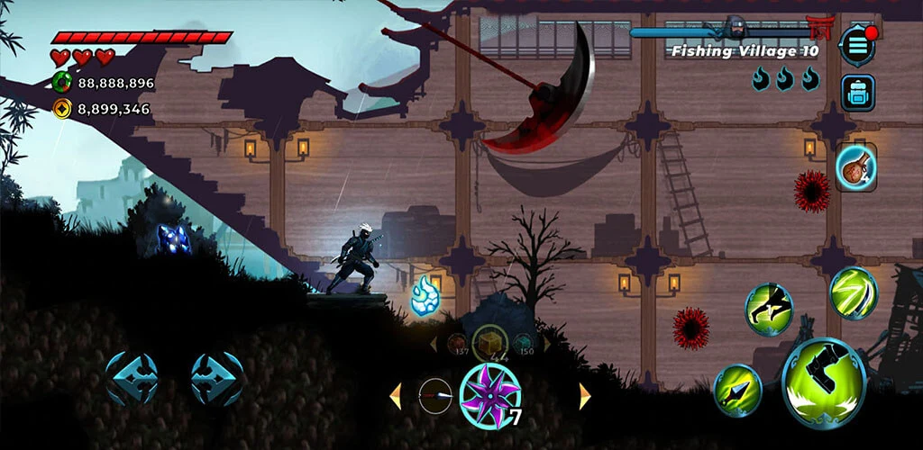 Ninja War: Shadow Adventures screenshot