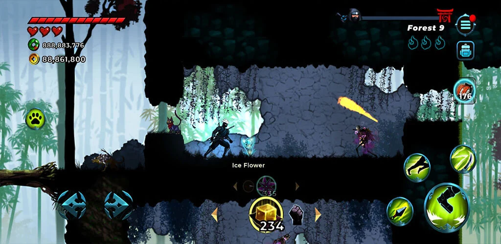 Ninja War: Shadow Adventures screenshot