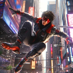 Ikon Superhero spider city fighter